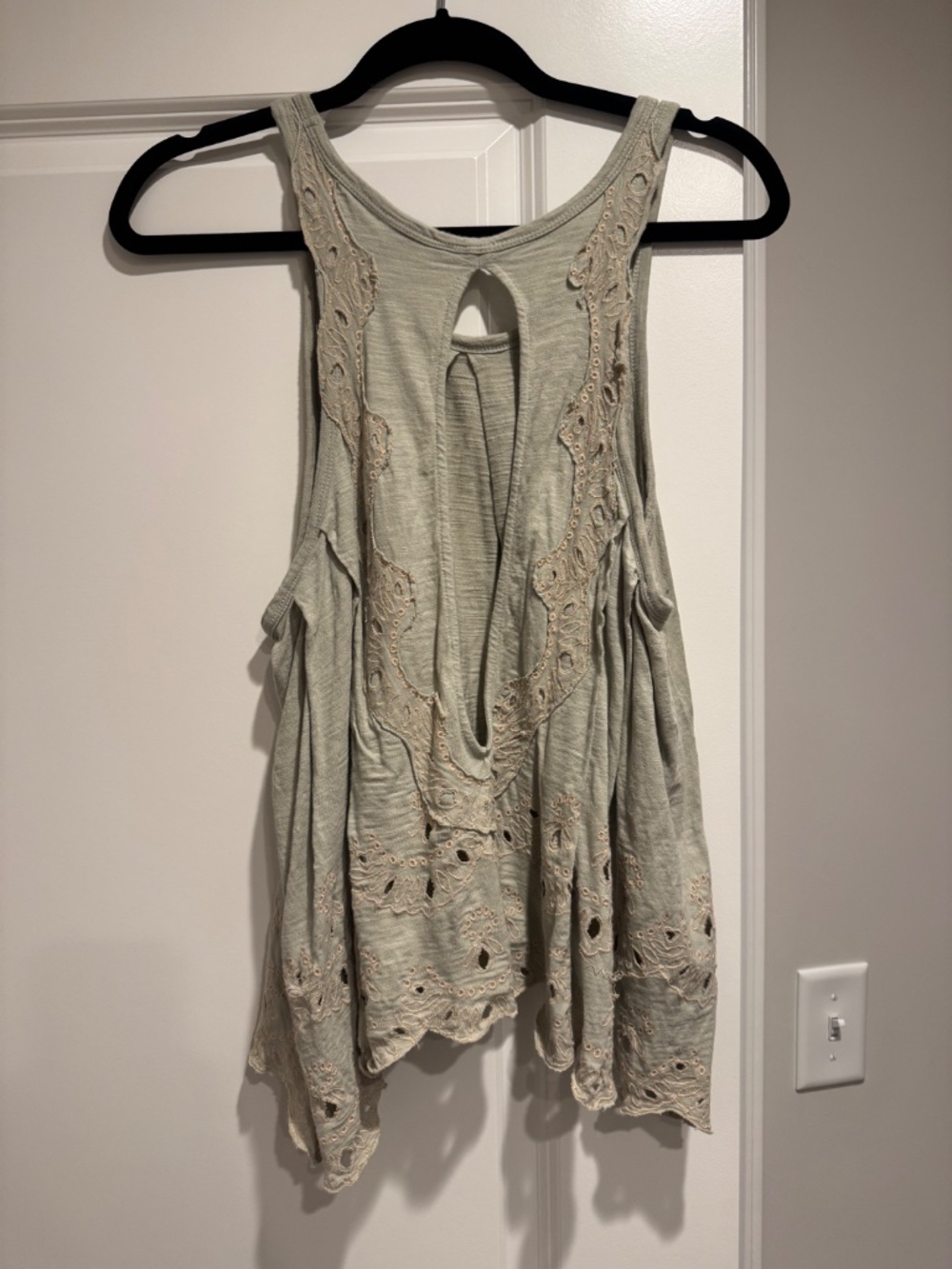 Free People green tank top - Picture 2 of 2